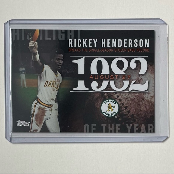 Lot of 5 Oakland Athletics Topps MLB Baseball Cards - Picture 3 of 7